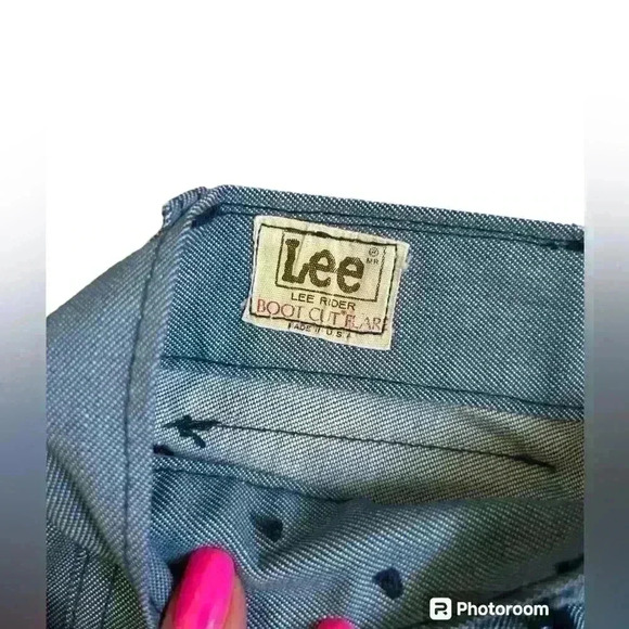 Vintage Lee Rider Bootcut Flare - Picture 3 of 5